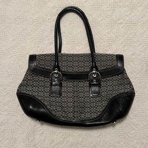 Coach Signature Monogram purse